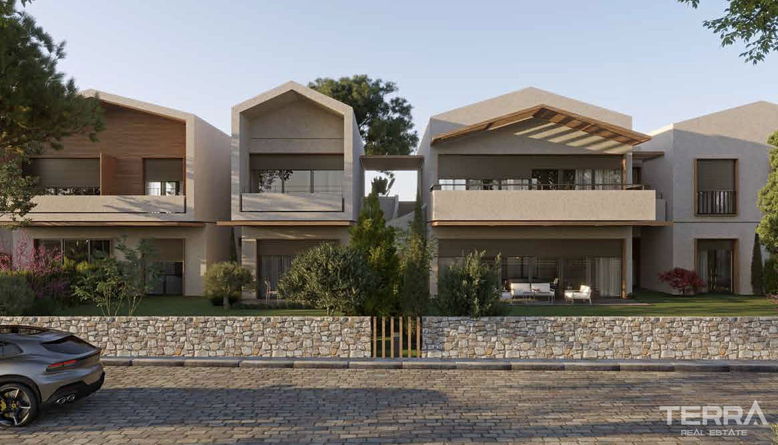 İzmir, Çeşme'de Alaçatı'ya Yakın Satılık Modern Daireler - 111483