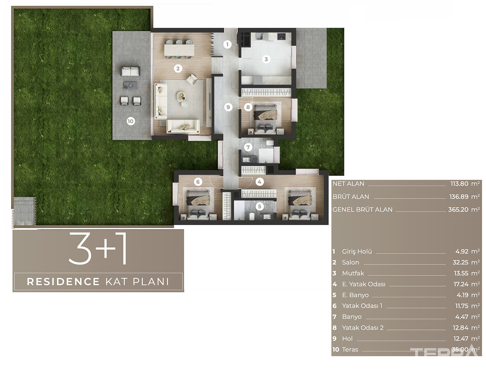 İzmir, Çeşme'de Alaçatı'ya Yakın Satılık Modern Daireler - 111496