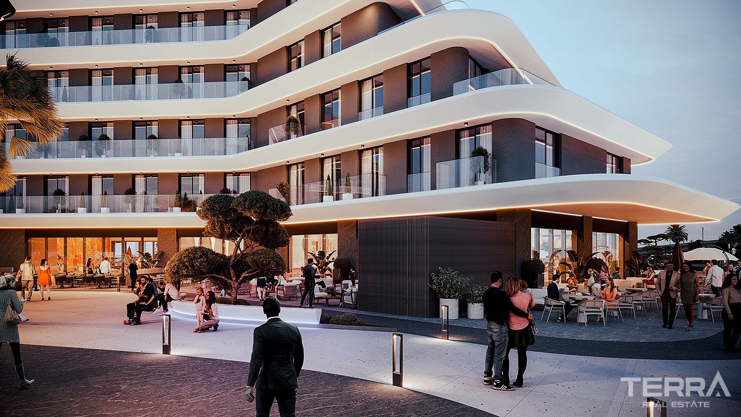 Sea View Apartments for Sale in Konak, İzmir, Turkey - 111529