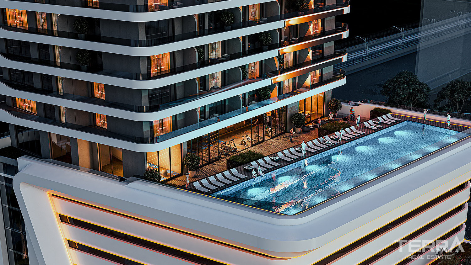 Sea View Apartments for Sale in İzmir, Konak - 111551