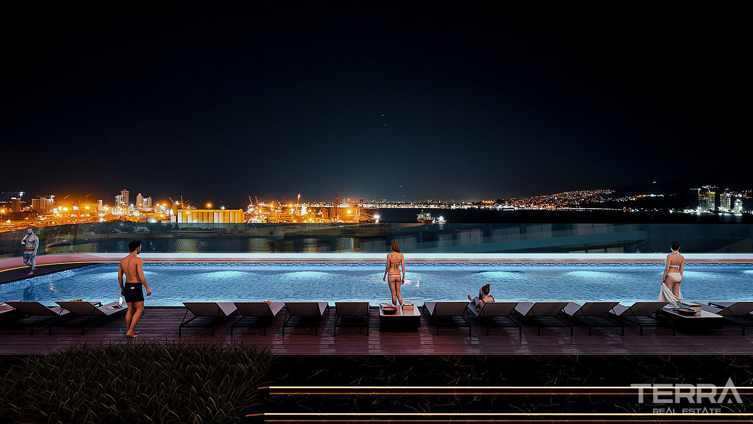 Sea View Apartments for Sale in İzmir, Konak - 111554