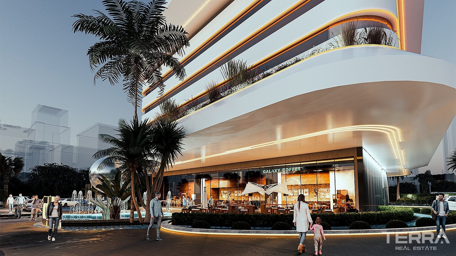 Sea View Apartments for Sale in İzmir, Konak - 111561