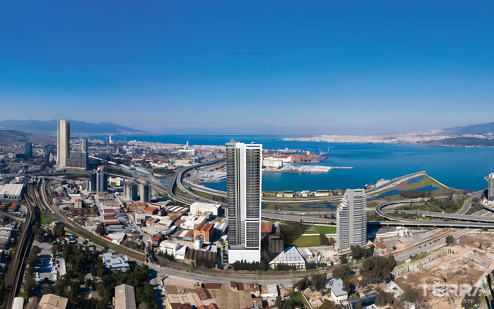 Sea View Apartments for Sale in İzmir, Konak - 111570