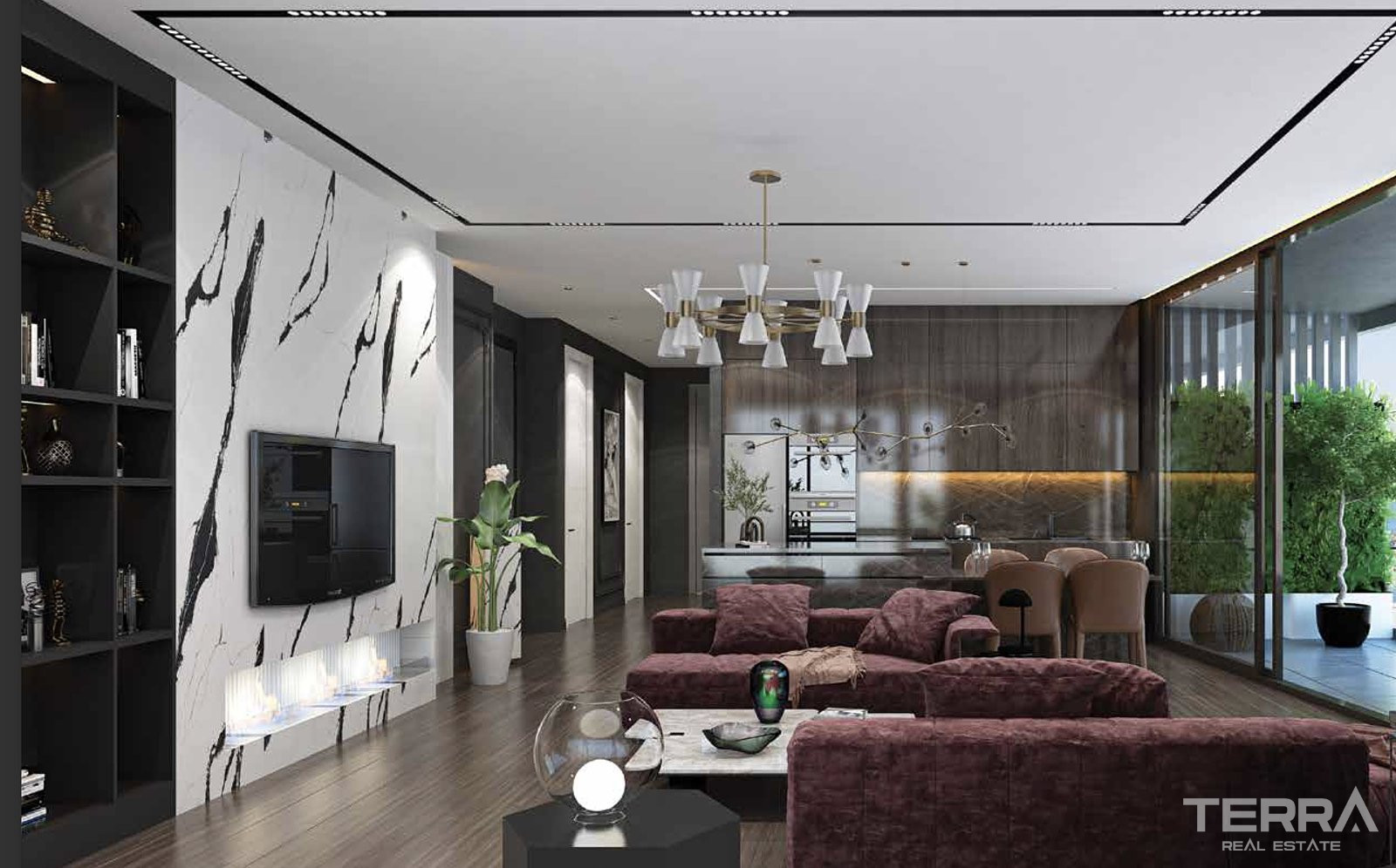 Sea View Apartments for Sale in İzmir, Konak - 111572