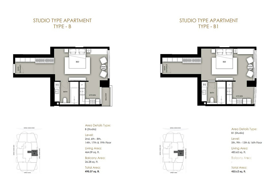 Ready-to-Move-in Apartments for Sale in Dubai Marina, UAE - 111658