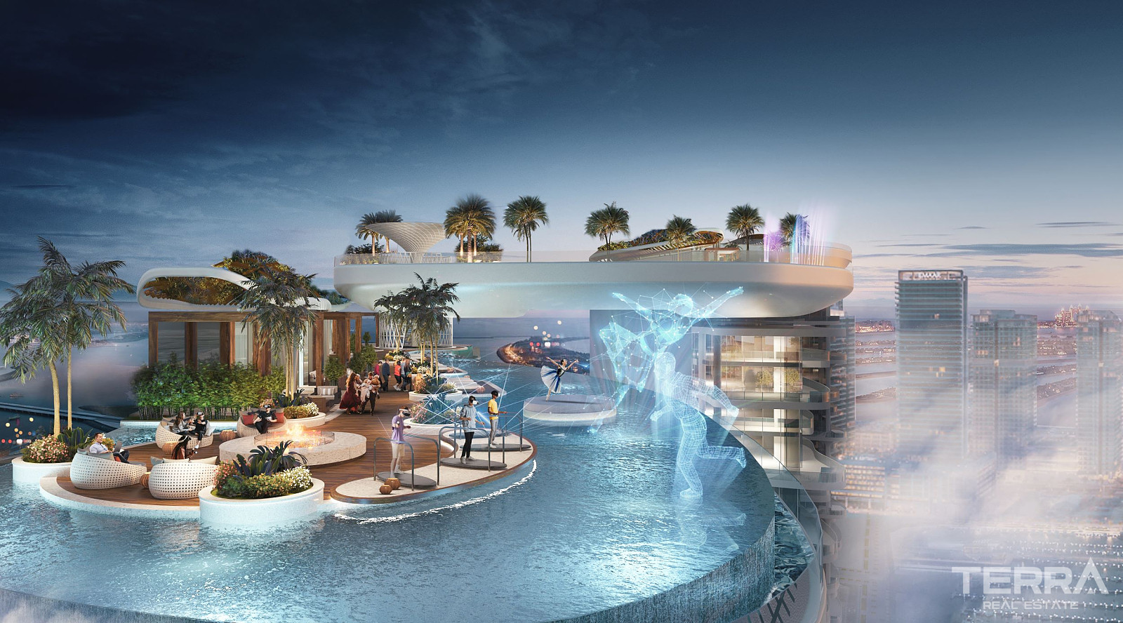 Lyxlägenheter precis vid vattnet i exklusiva Dubai Harbour - 111797