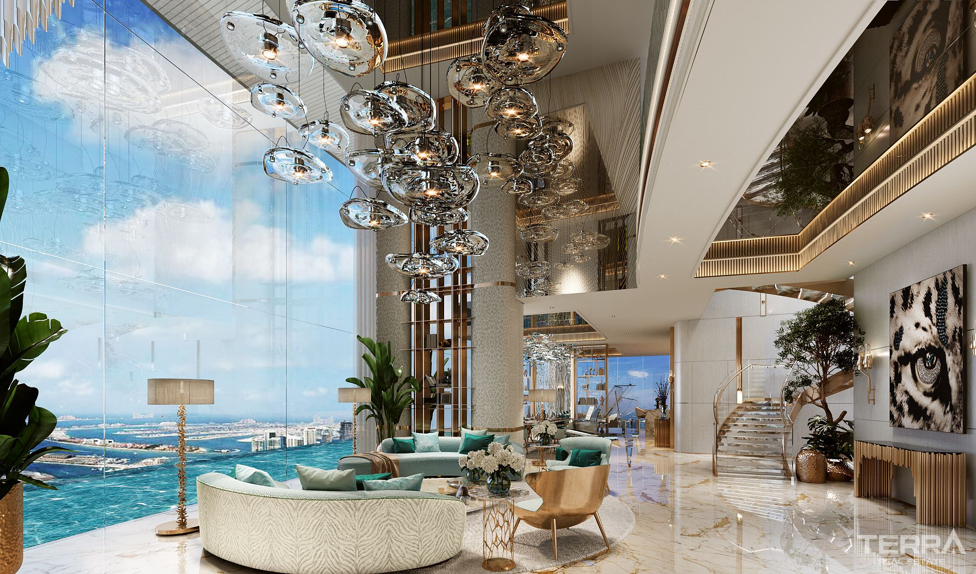 Lyxlägenheter precis vid vattnet i exklusiva Dubai Harbour - 111800