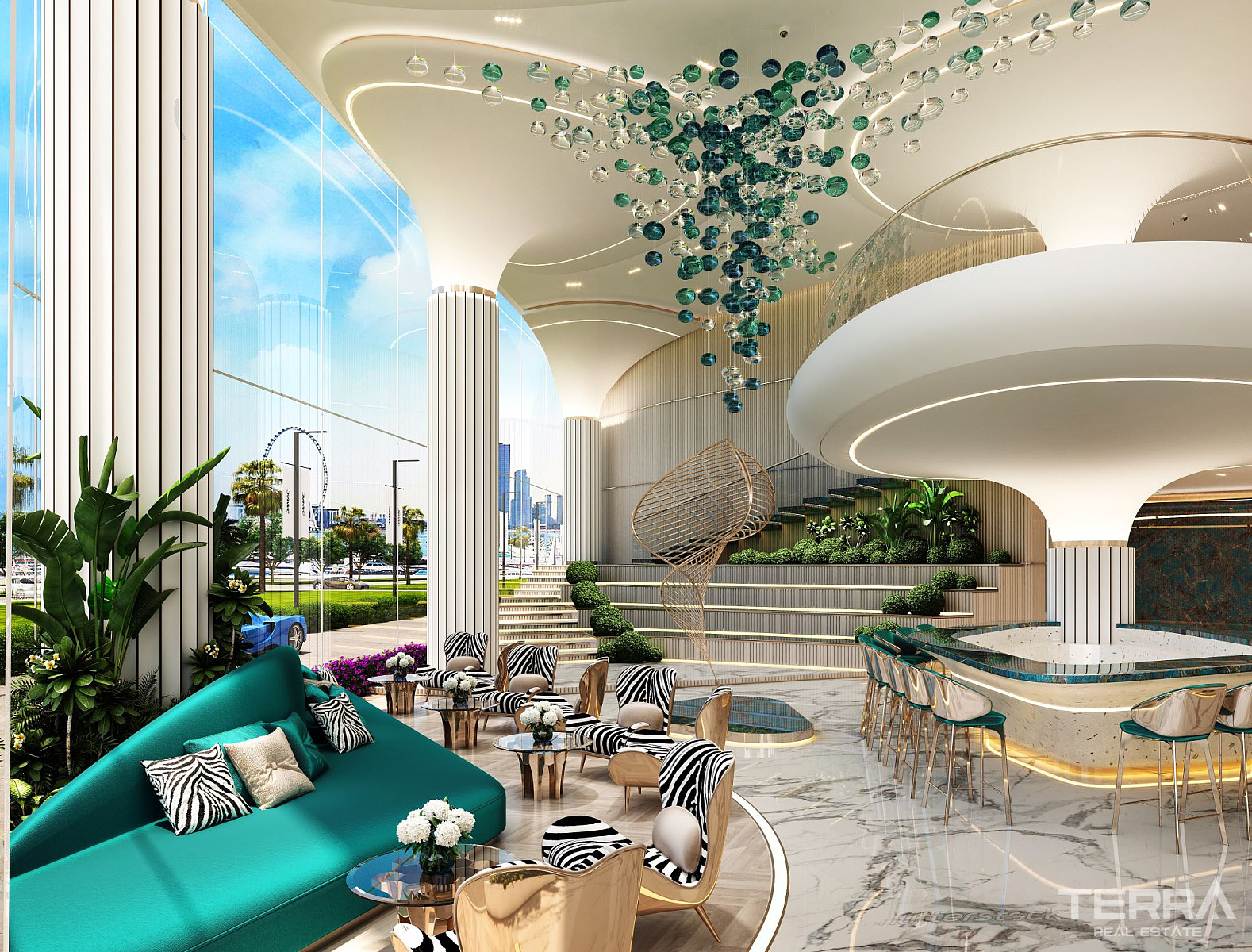 Lyxlägenheter precis vid vattnet i exklusiva Dubai Harbour - 111802