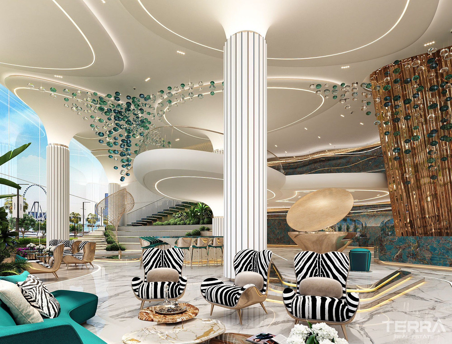 Lyxlägenheter precis vid vattnet i exklusiva Dubai Harbour - 111803