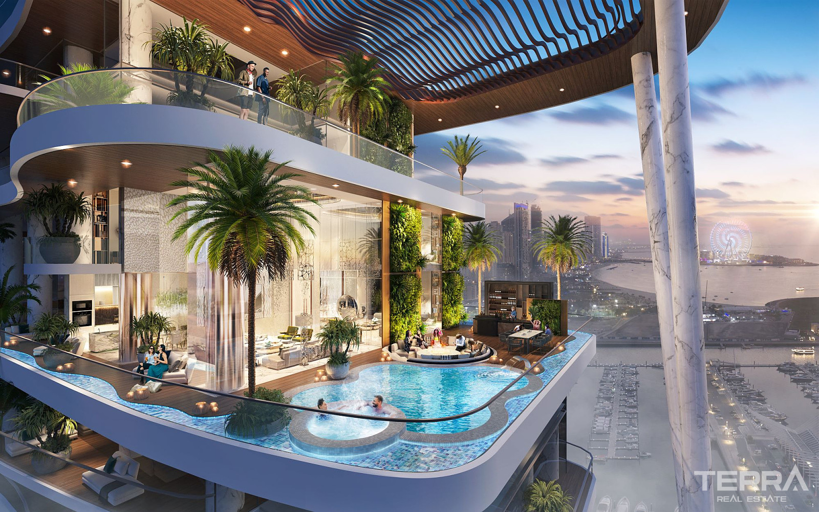 Waterfront Apartments for Sale in Dubai Harbour, UAE - 111829