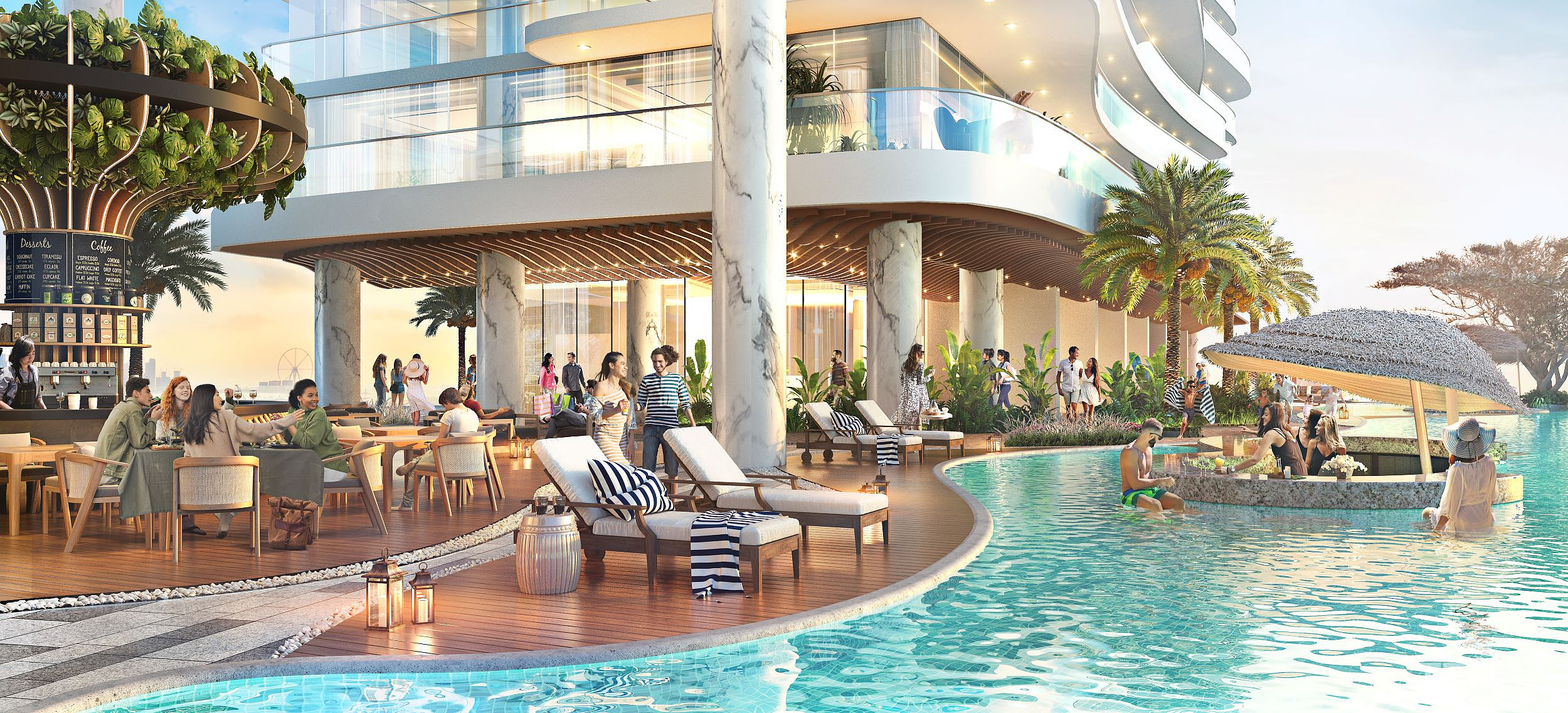 Waterfront Apartments for Sale in Dubai Harbour, UAE - 111830