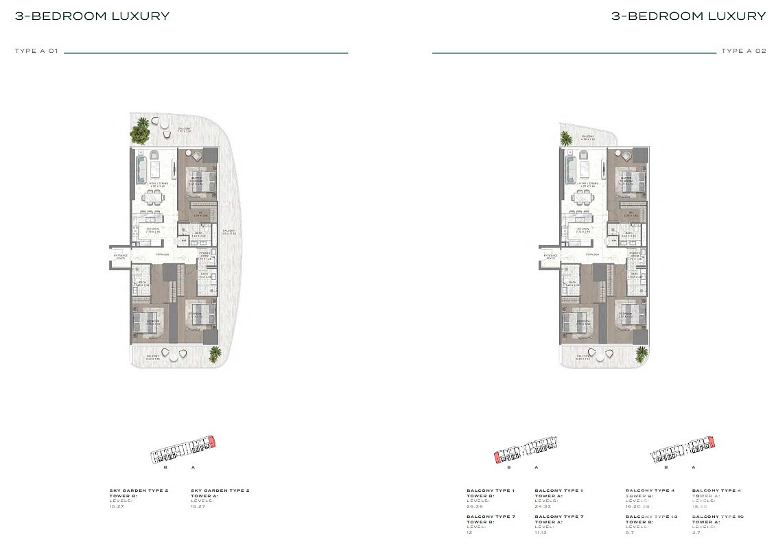 Waterfront Apartments for Sale in Dubai Harbour, UAE - 111850