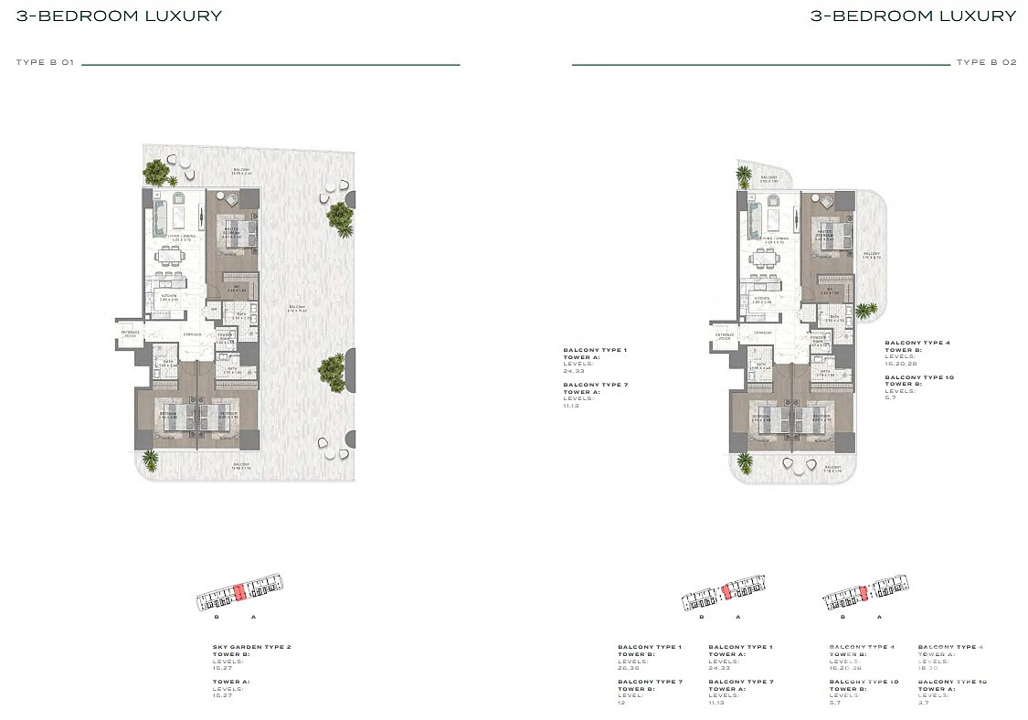Waterfront Apartments for Sale in Dubai Harbour, UAE - 111851
