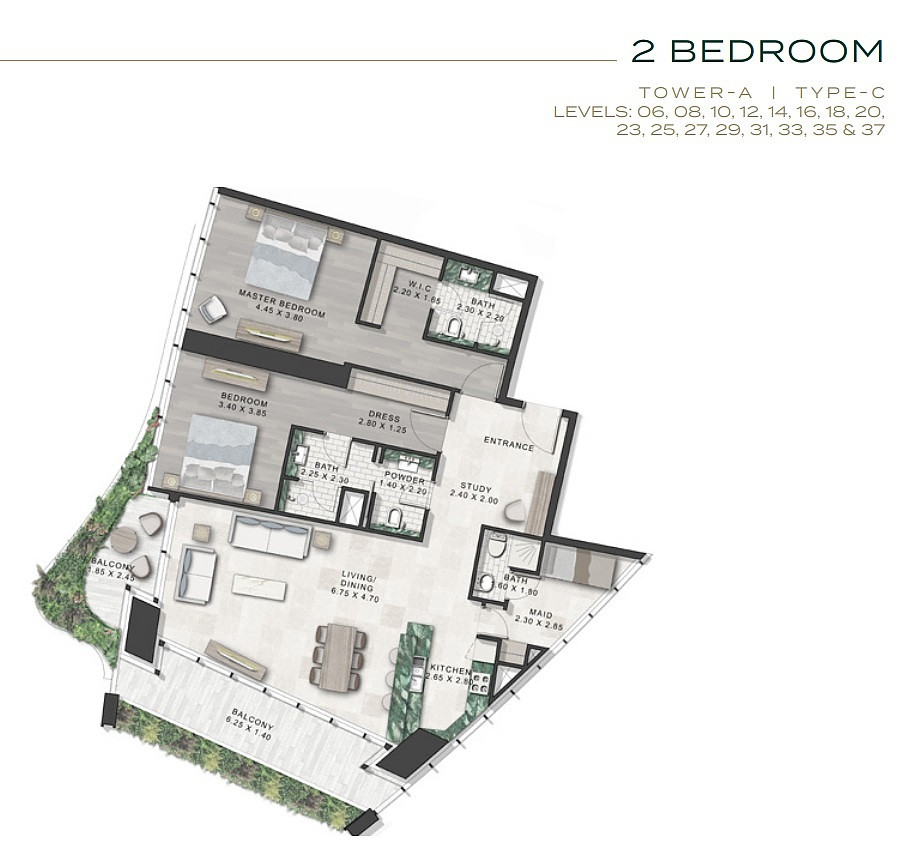 Apartments for Sale with Private Pools in Al Safa, Dubai - 112012