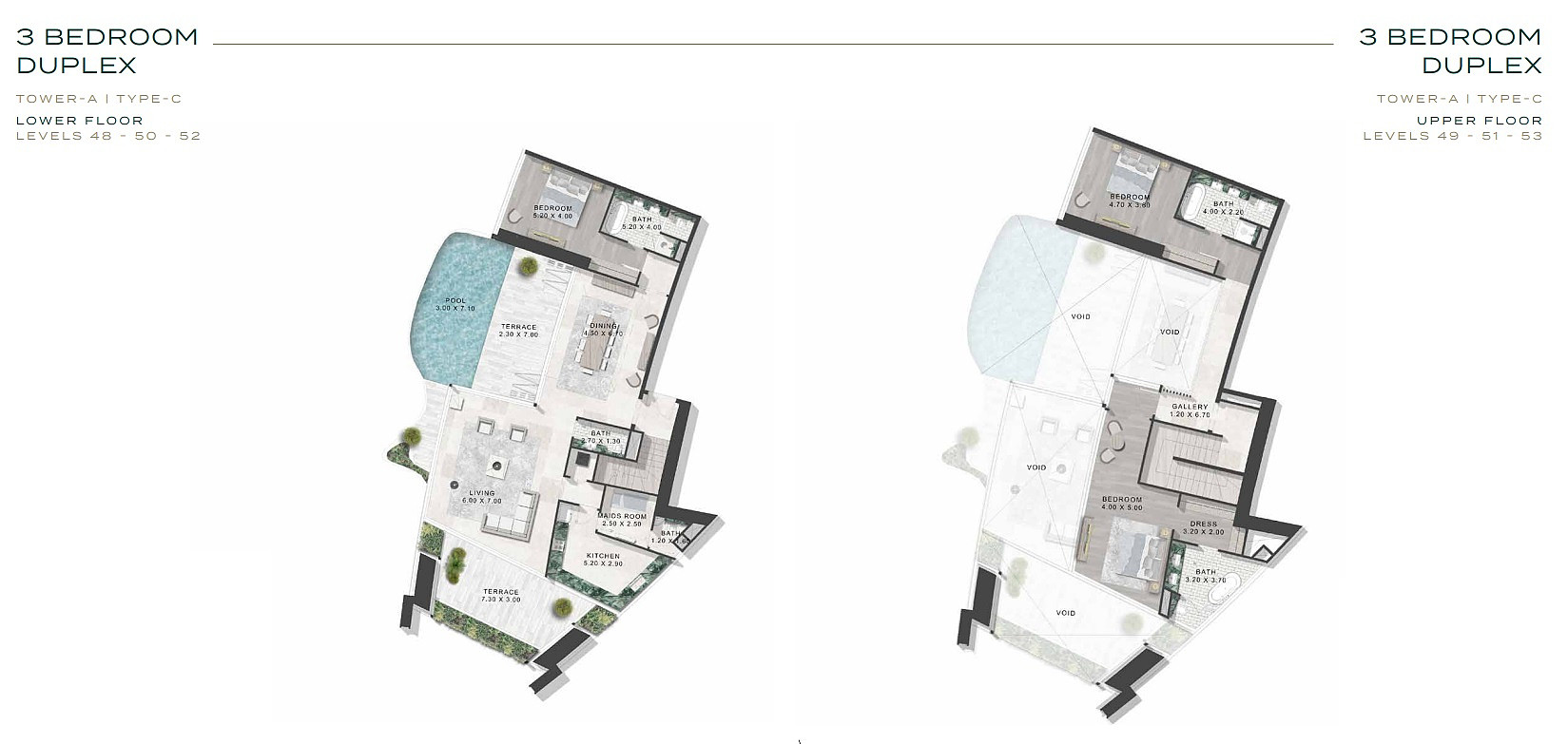 Apartments for Sale with Private Pools in Al Safa, Dubai - 112017