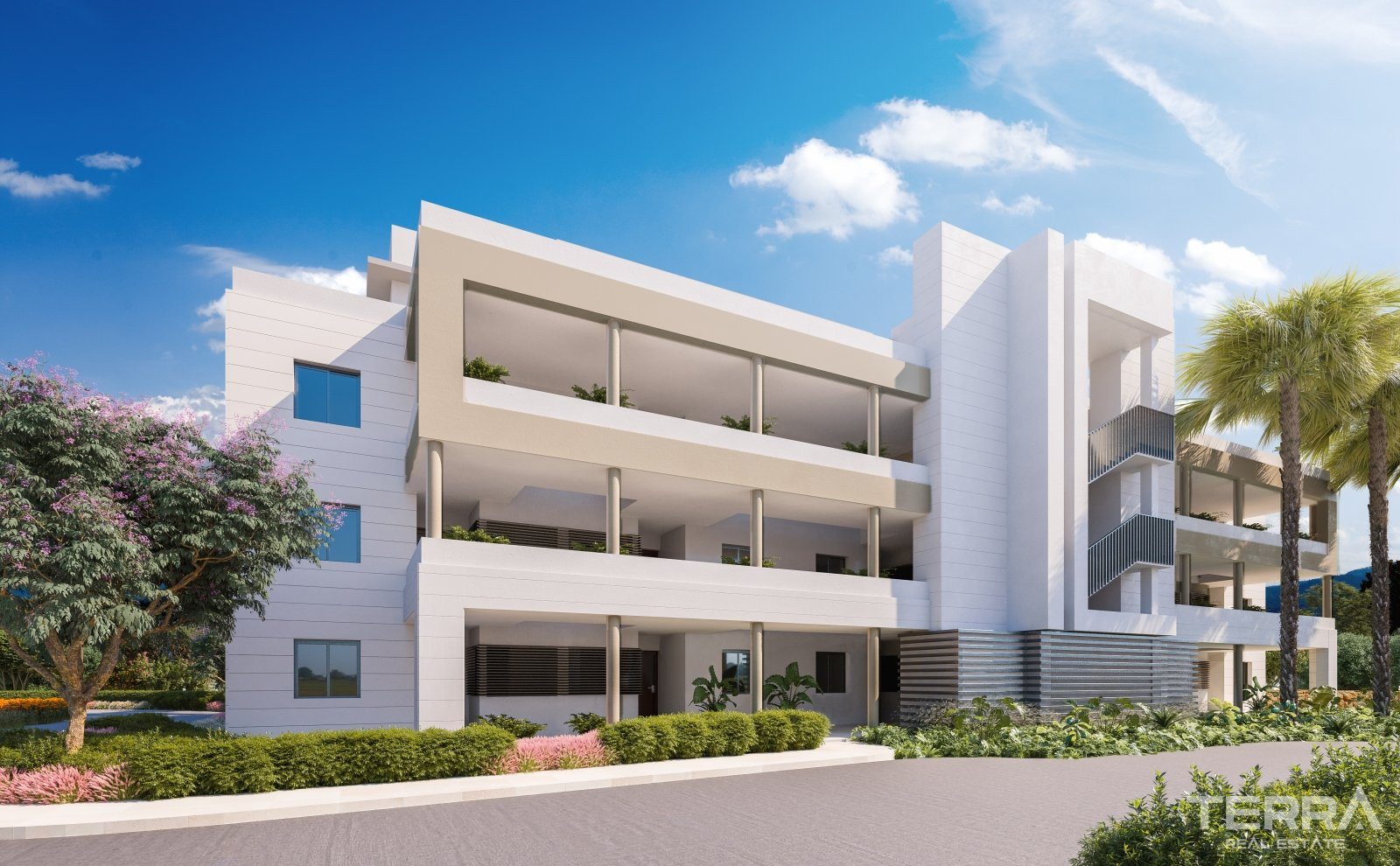 Mijas, Costa'da Denize Yakın Konumda Satılık Golf Daireleri - 112221