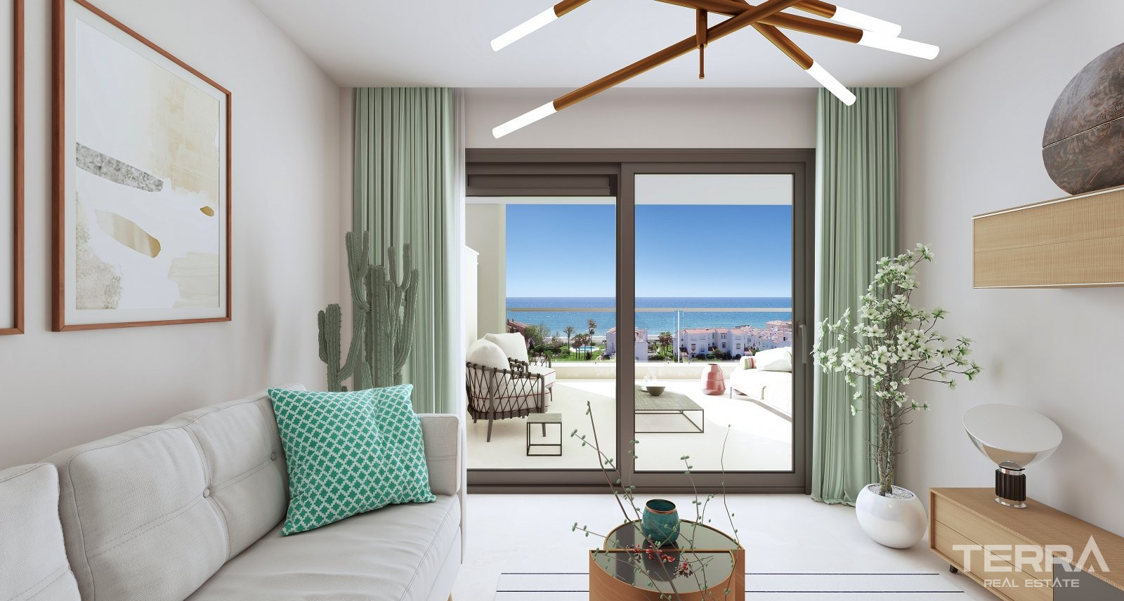 Malaga, Casares Costa’da Deniz Manzaralı Satılık Sıfır Daireler - 112246