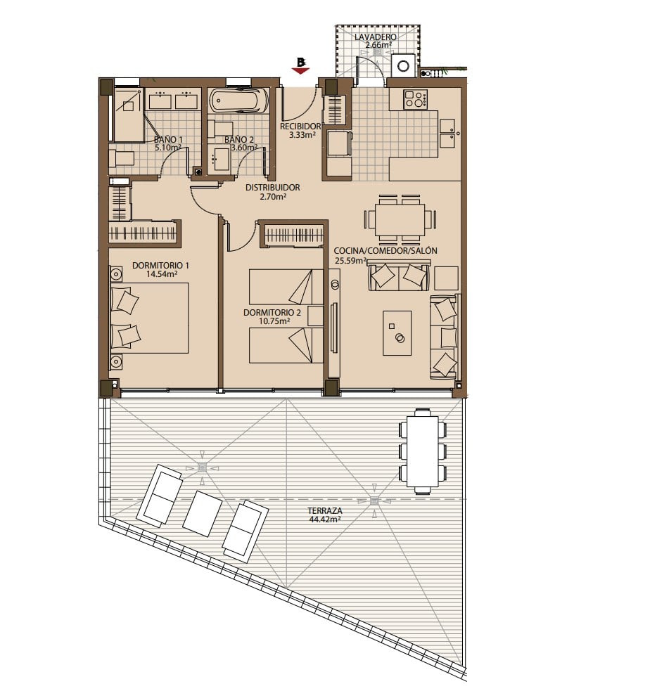 Sea View Apartments for Sale in Torreblanca, Fuengirola, Malaga - 112271