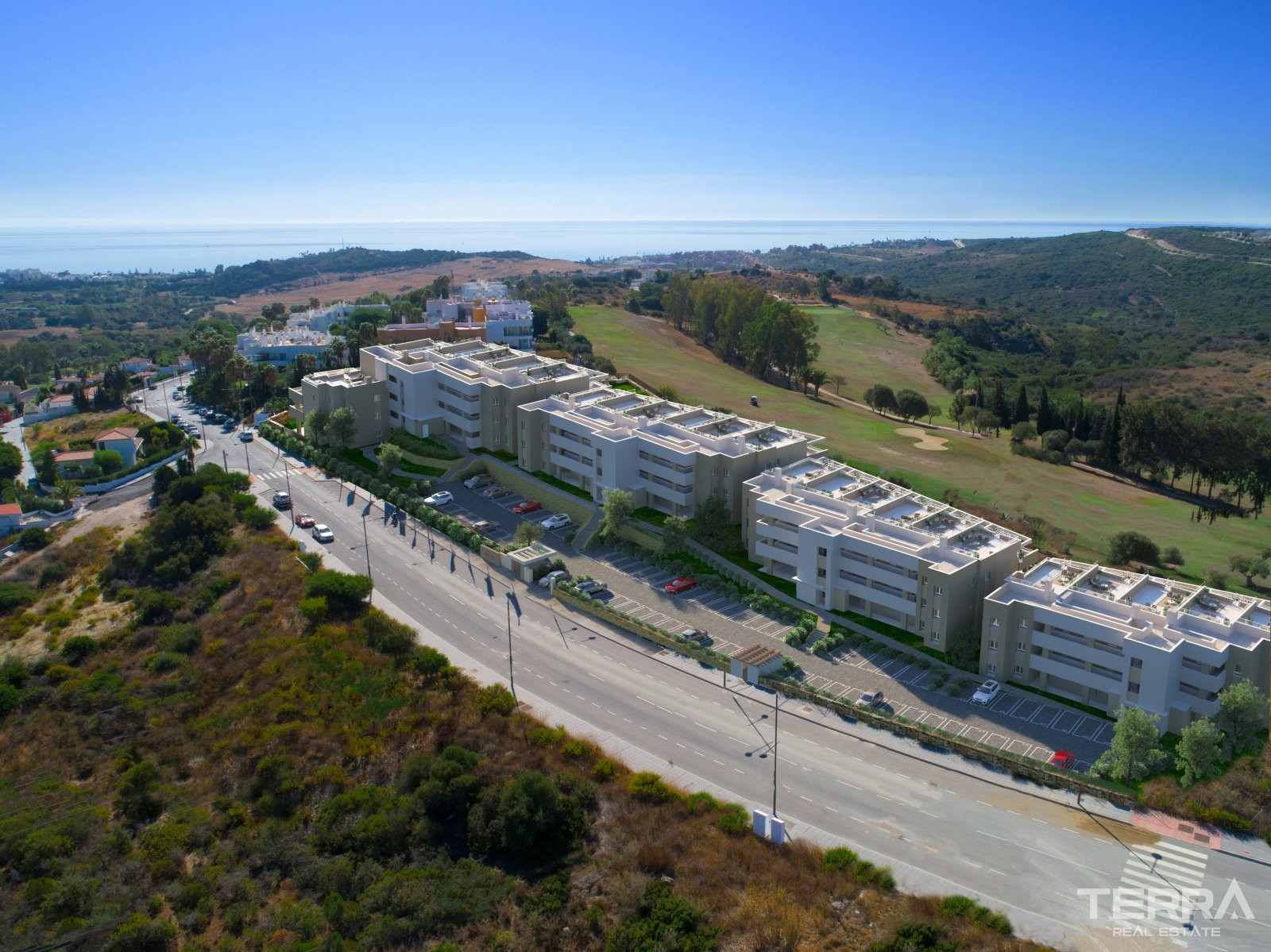 Golf Courses View Apartments for Sale in Estepona, Malaga - 112323