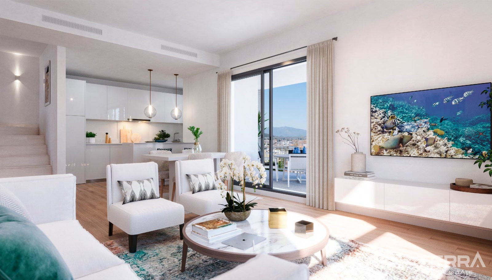 Estepona Costa Del Sol’da Şehir Manzaralı Merkezi Daireler - 112345