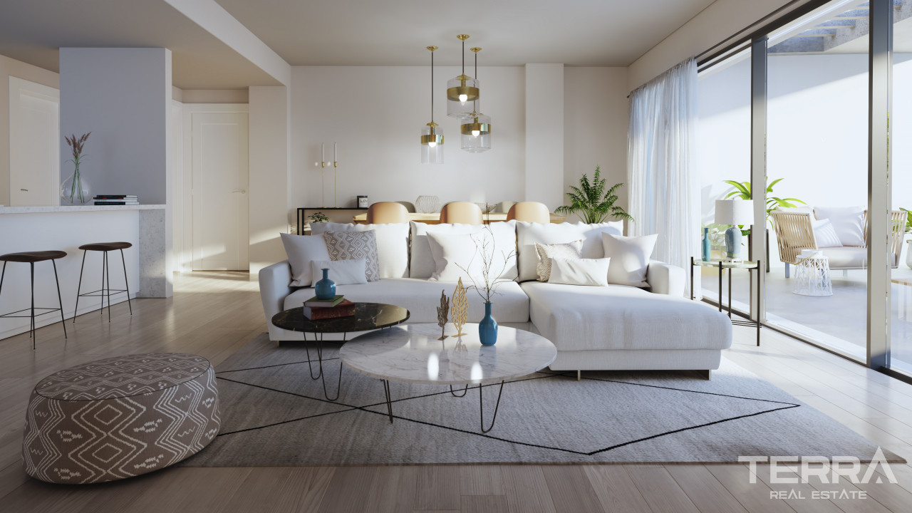 Mijas Costa del Sol'da Deniz Manzaralı Golf Daireleri - 112414