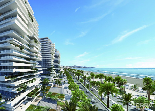 Málaga, Costa Del Sol'da Denize Sıfır Konumda Sıfır Daireler