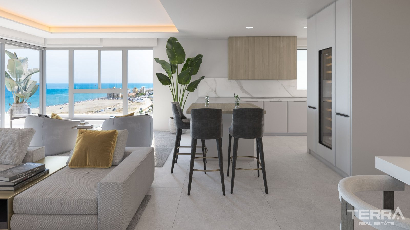 Málaga, Costa Del Sol'da Denize Sıfır Konumda Sıfır Daireler - 112453