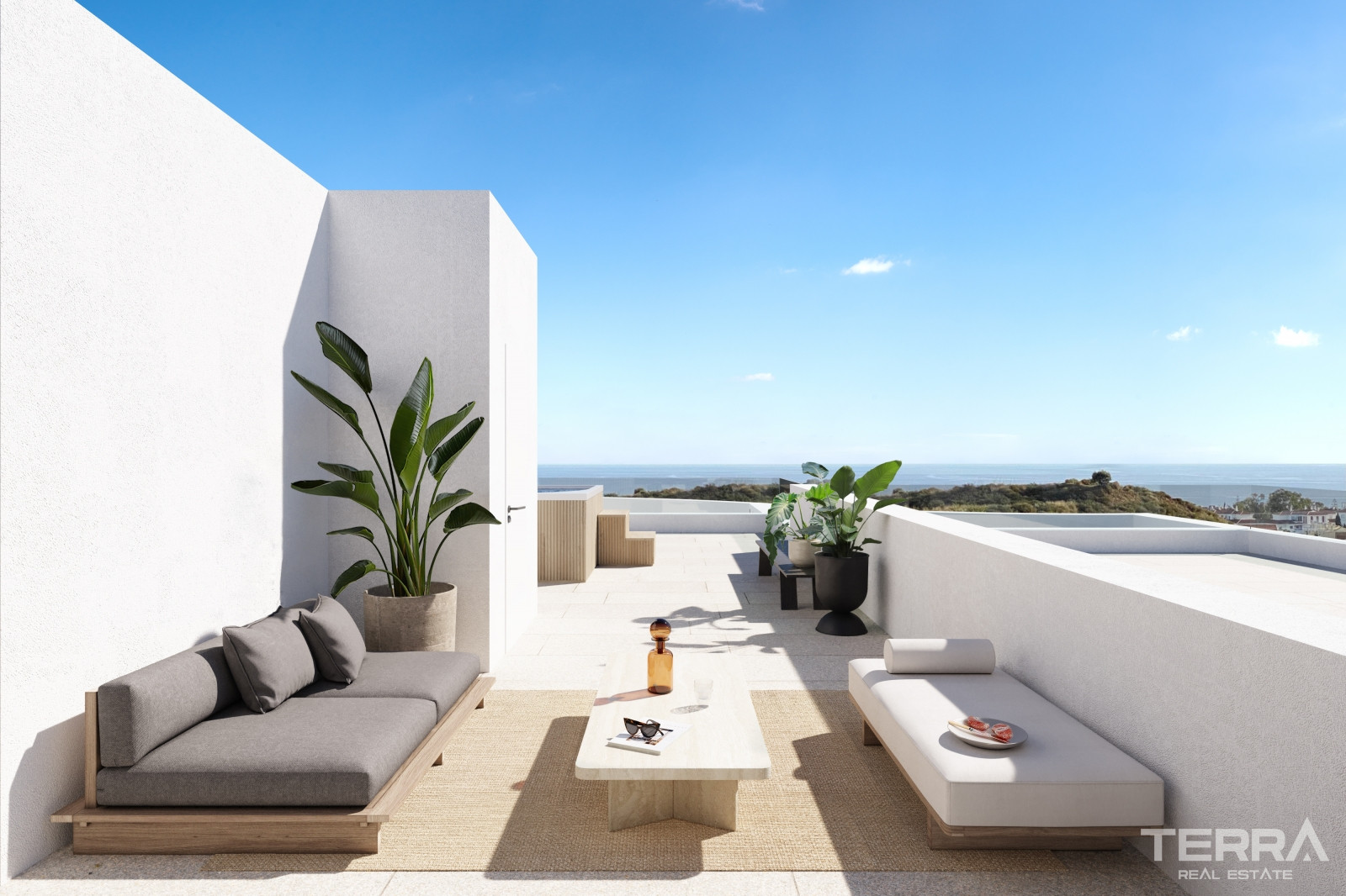 Maisons mitoyennes avec vue mer à vendre à Riviera del Sol, Mijas - 112652