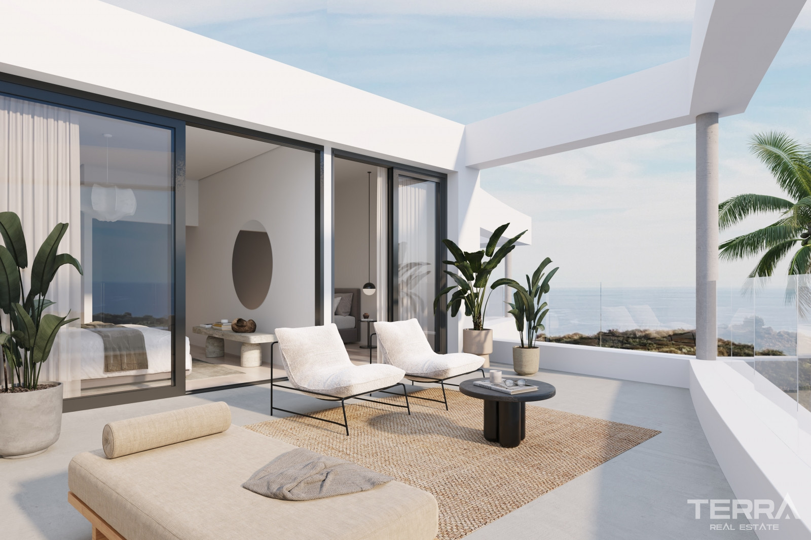 Maisons mitoyennes avec vue mer à vendre à Riviera del Sol, Mijas - 112653