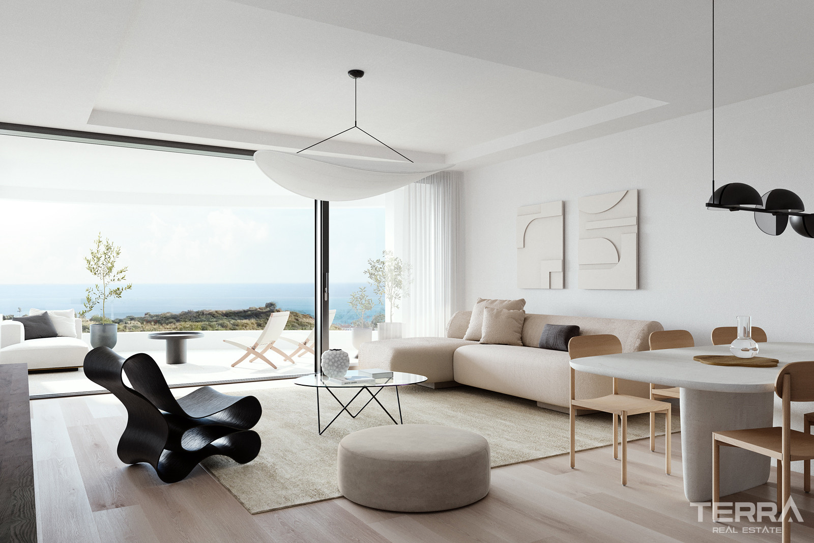 Maisons mitoyennes avec vue mer à vendre à Riviera del Sol, Mijas - 112655