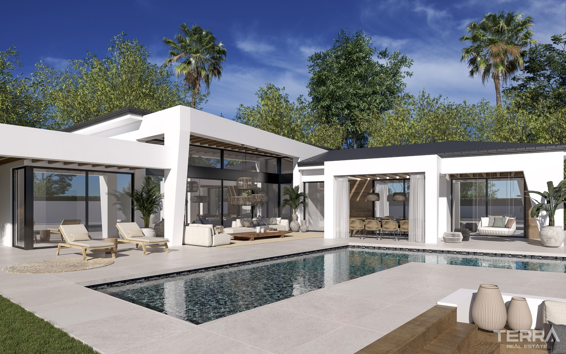 Eksklusive villaer med private pools til salg i Marbella, Nueva Andalucía - 112694