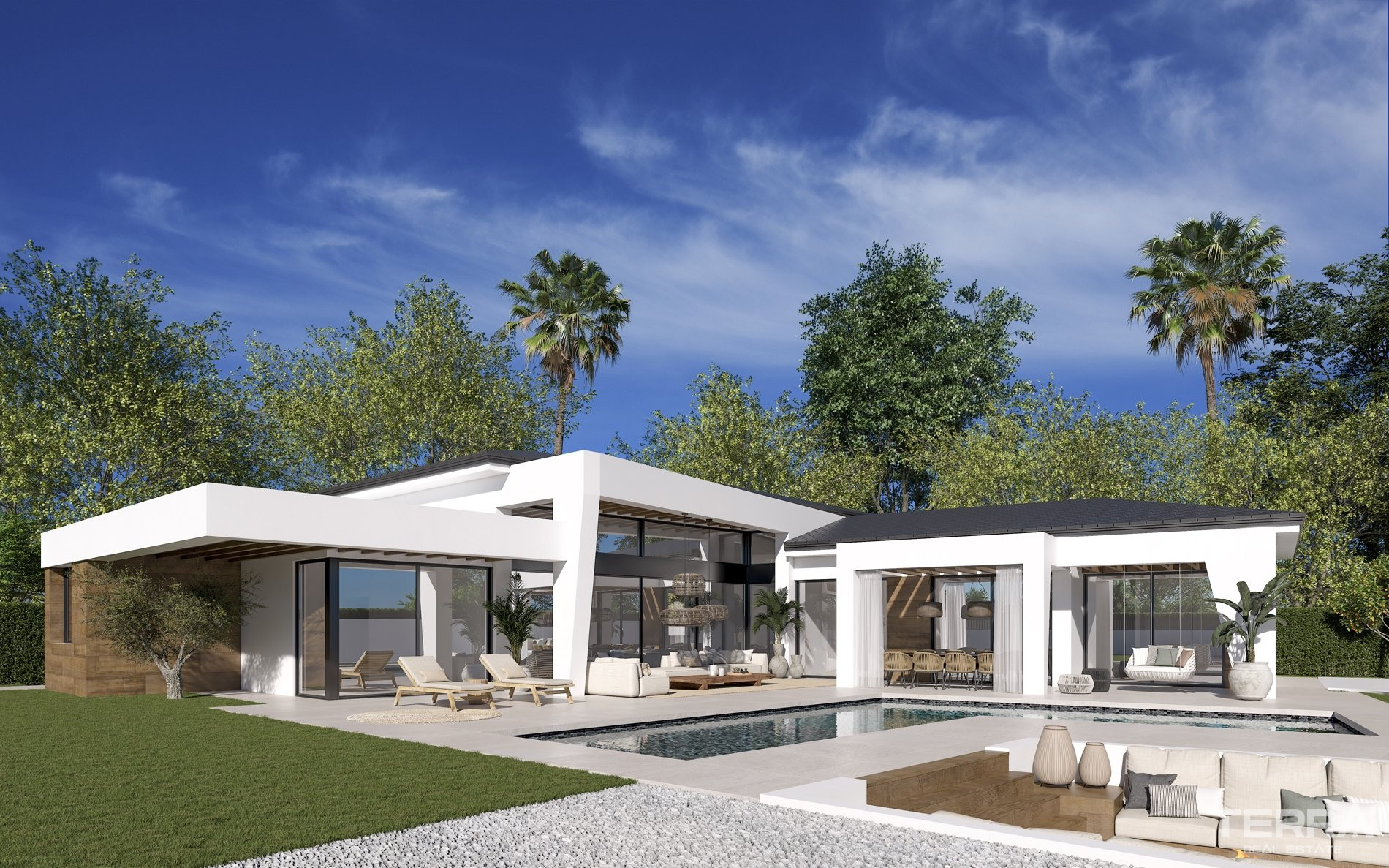 Eksklusive villaer med private pools til salg i Marbella, Nueva Andalucía - 112695