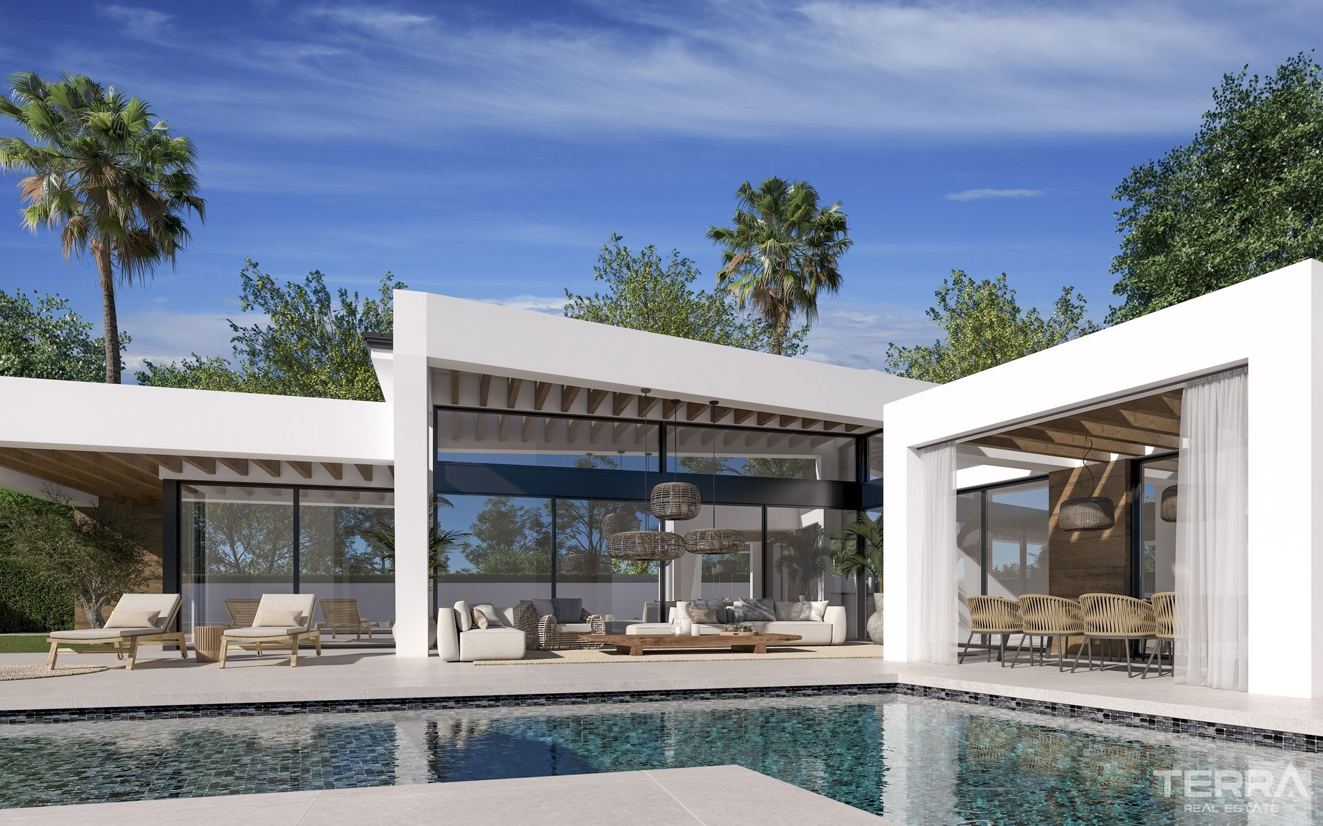 Eksklusive villaer med private pools til salg i Marbella, Nueva Andalucía - 112696