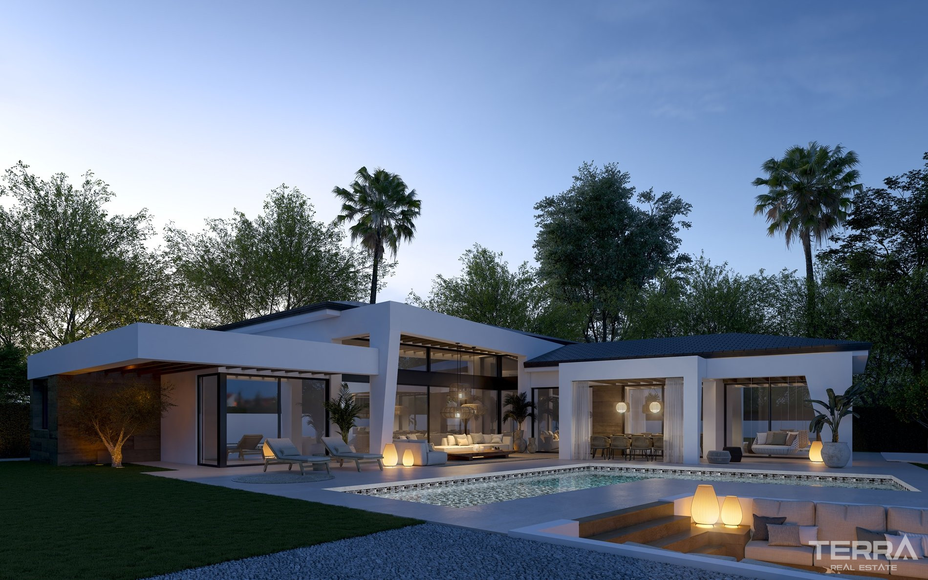 Eksklusive villaer med private pools til salg i Marbella, Nueva Andalucía - 112699
