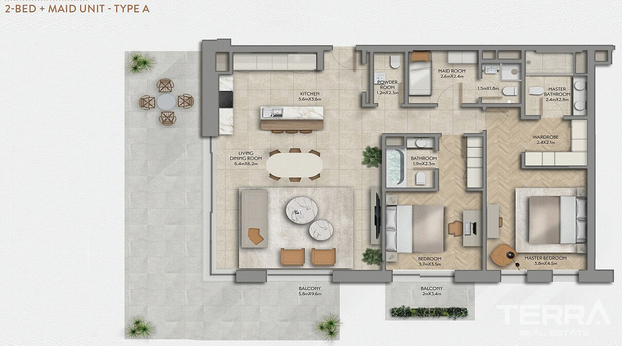 New Apartments for Sale in Abu Dhabi on Yas Island - 112772