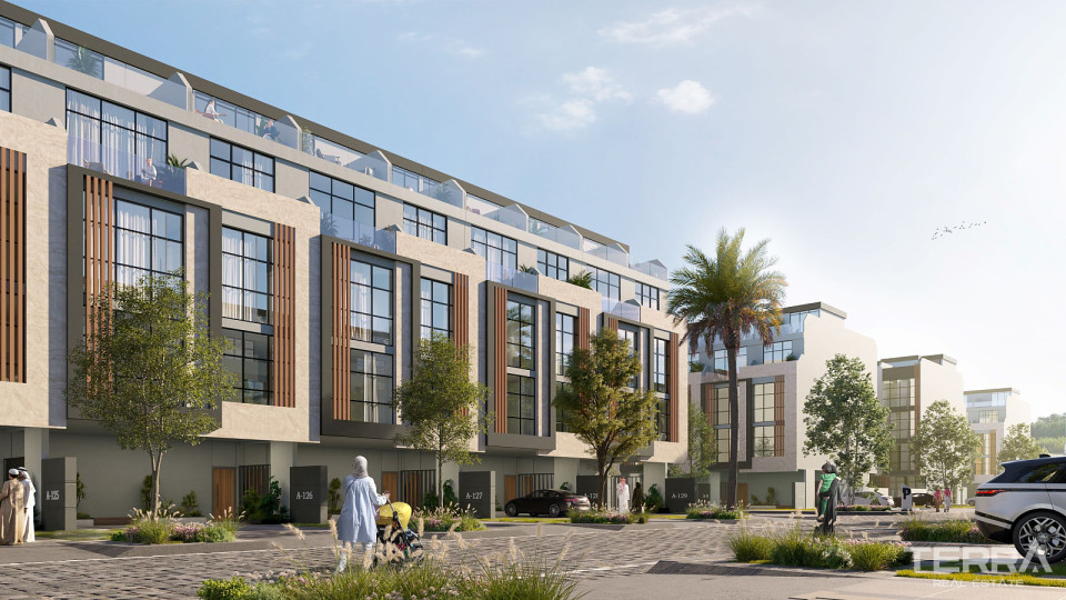 Townhouses with Private Pools for Sale in Abu Dhabi, UAE