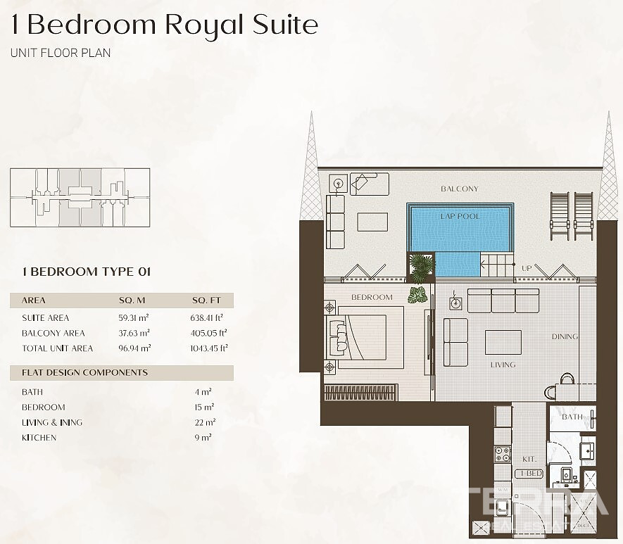 Luxury Apartments for Sale in Business Bay, Dubai, UAE - 113093