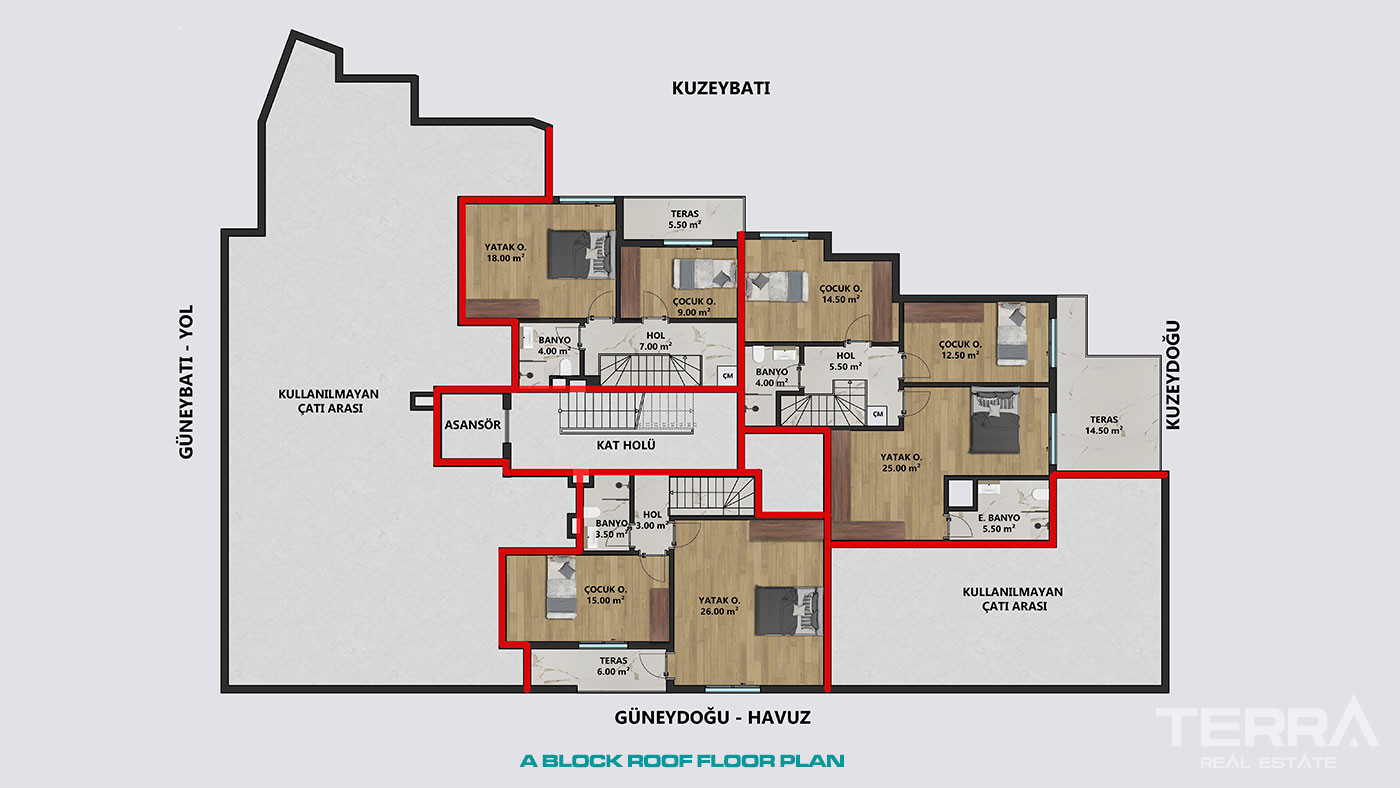 Apartments for Sale in central Antalya, Muratpaşa, Turkey - 113228