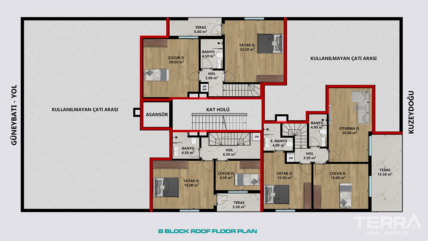 Apartments for Sale in central Antalya, Muratpaşa, Turkey - 113229