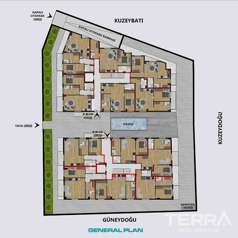 Apartments for Sale in central Antalya, Muratpaşa, Turkey - 113230