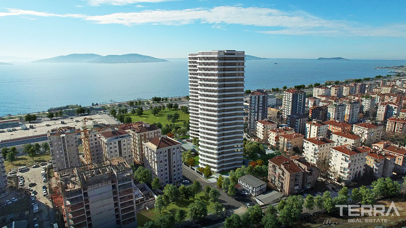 Sea View Apartments for Sale in Kartal, İstanbul, Turkey - 113293