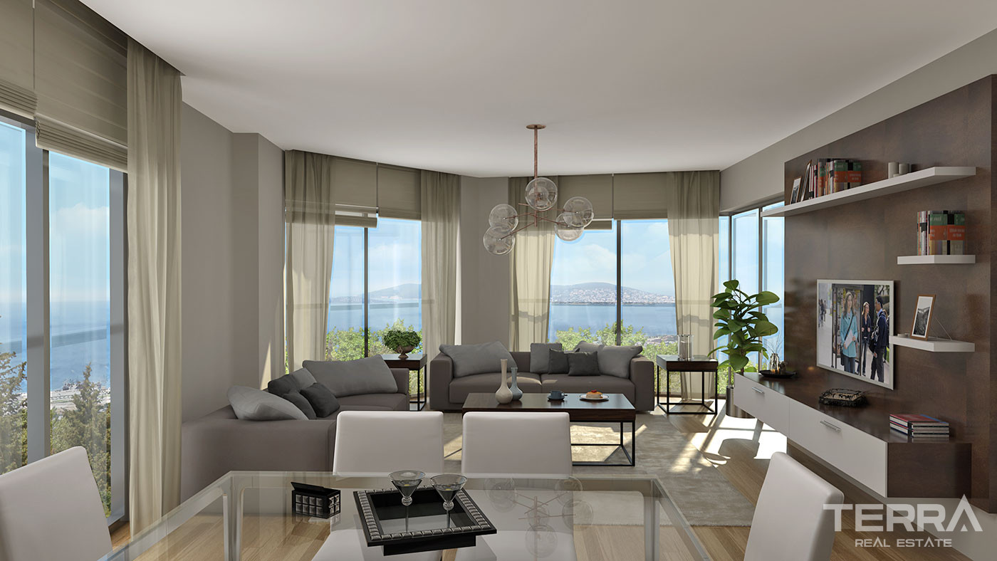 Sea View Apartments for Sale in Kartal, İstanbul, Turkey - 113314