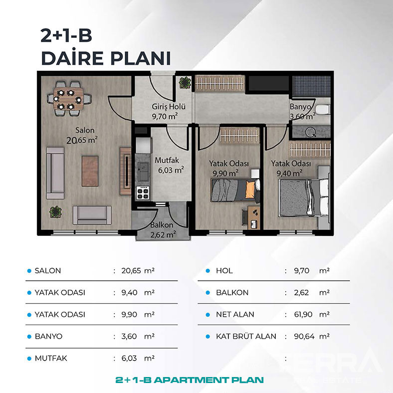 Apartments for Sale in Gaziosmanpaşa, Istanbul, Turkey - 113317