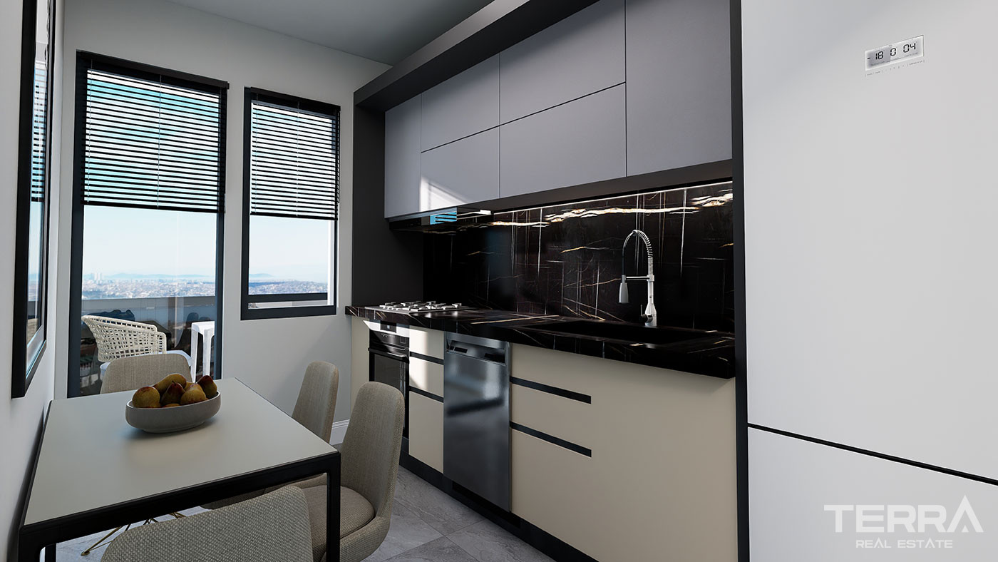 Apartments for Sale in Gaziosmanpaşa, Istanbul, Turkey - 113327