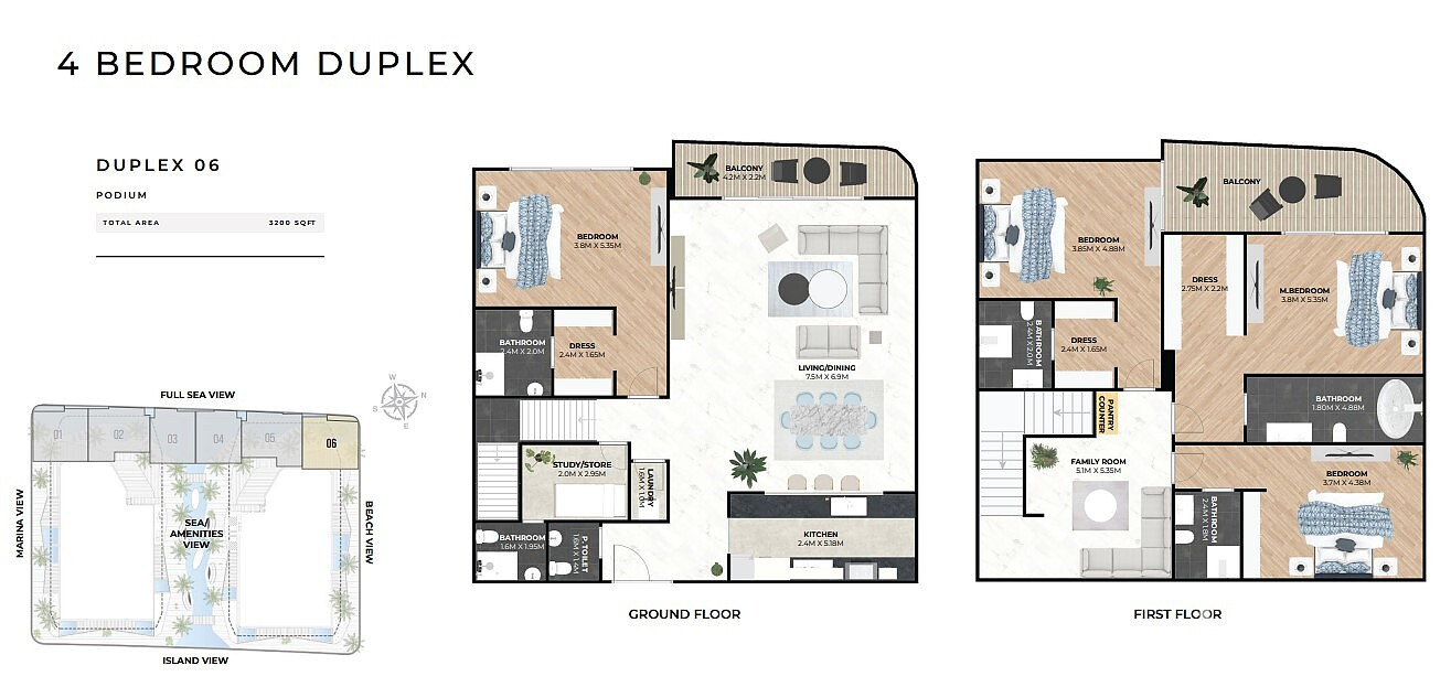 Seafront Apartments for Sale on Dubai Islands, UAE - 113435