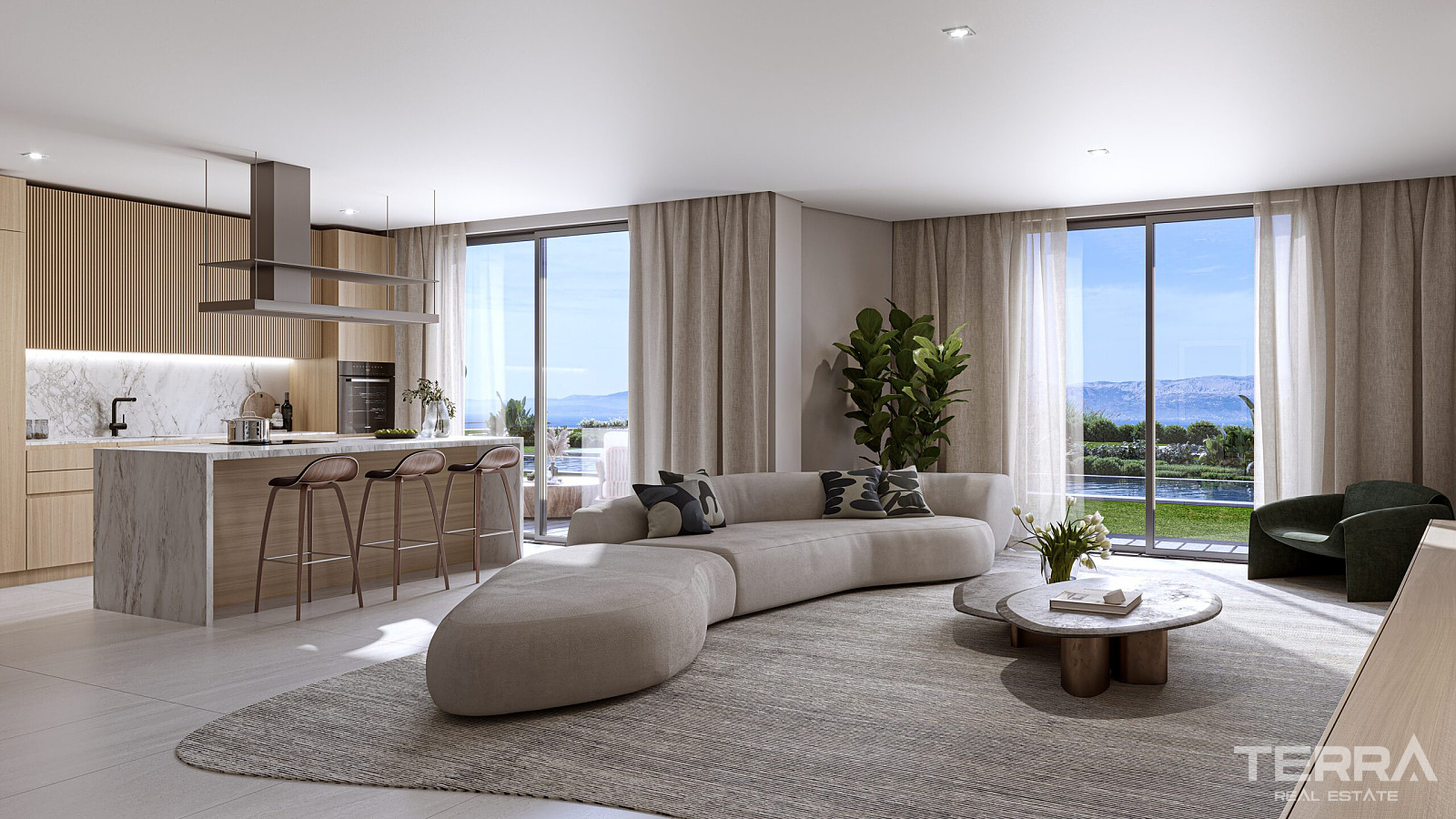 Seafront Apartments for Sale in İzmir, Çeşme, Turkey - 113545