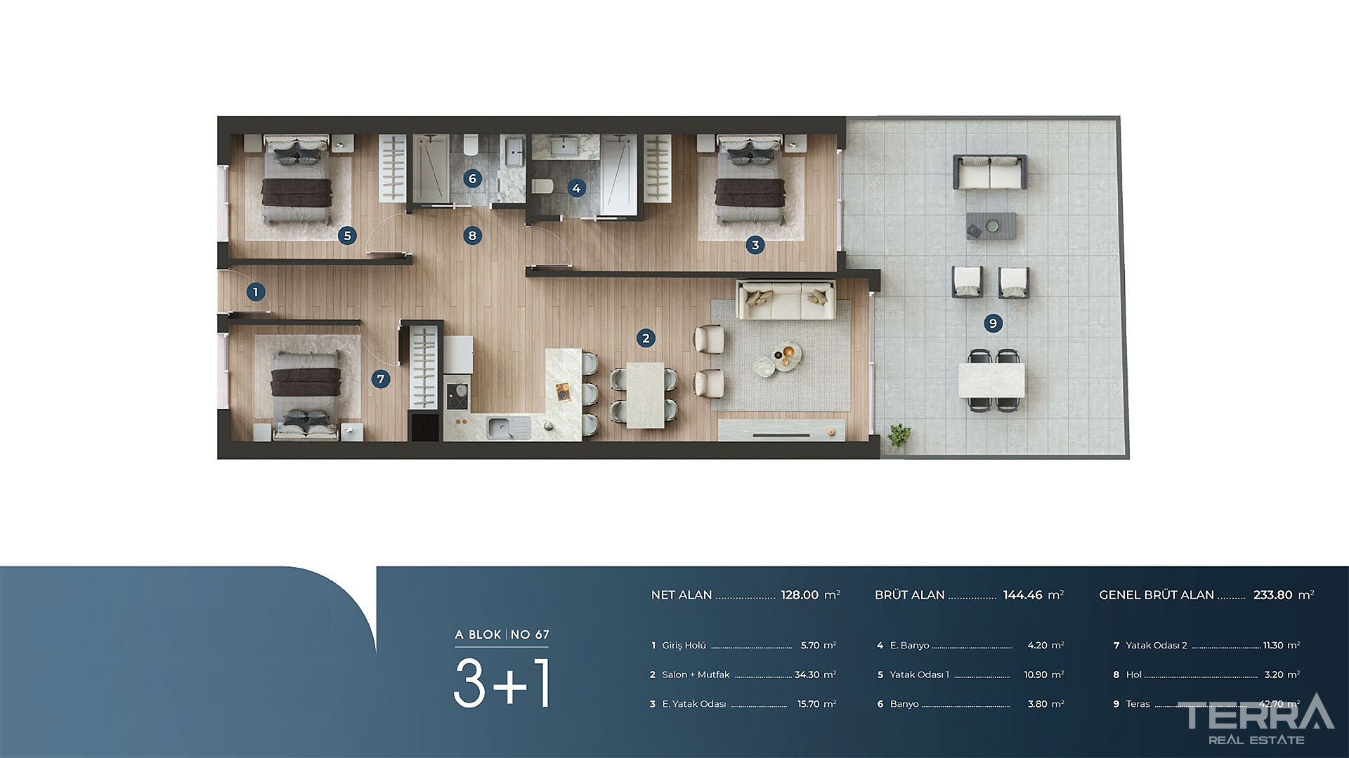 Seafront Apartments for Sale in İzmir, Çeşme, Turkey - 113557