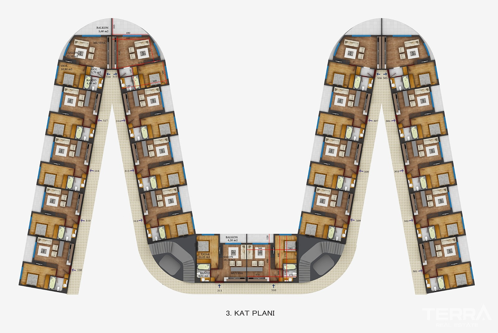 Beachfront Apartment for Sale in Kuşadası, Aydın, Turkey - 113698