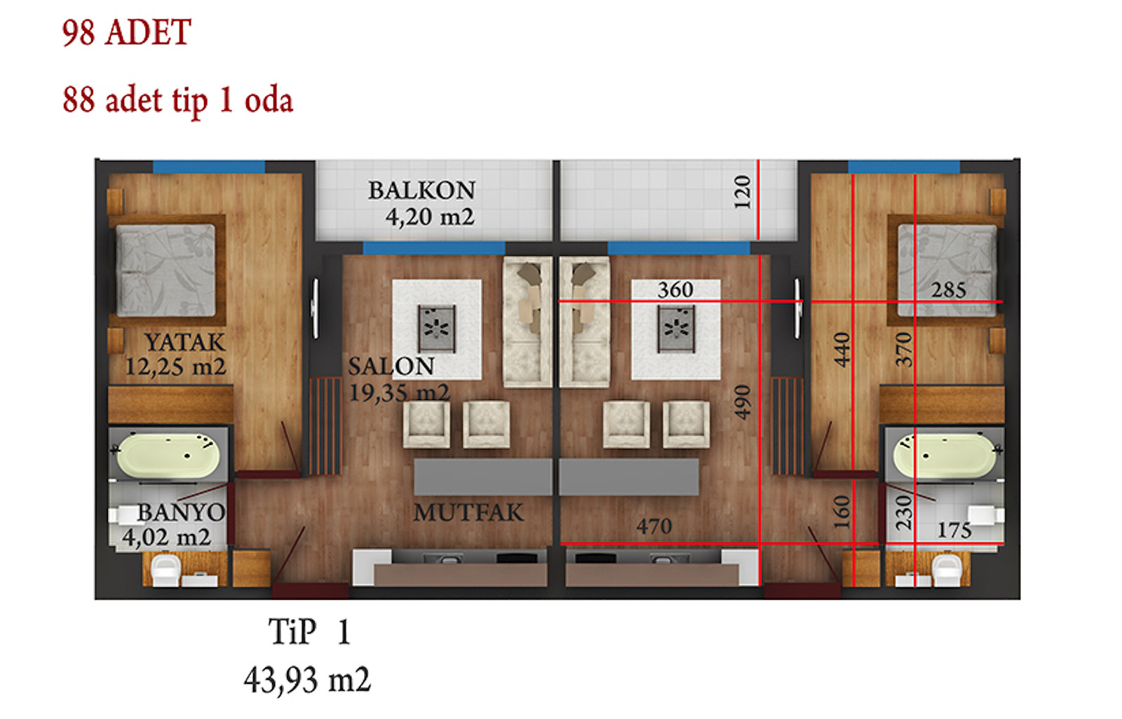 Beachfront Apartment for Sale in Kuşadası, Aydın, Turkey - 113699