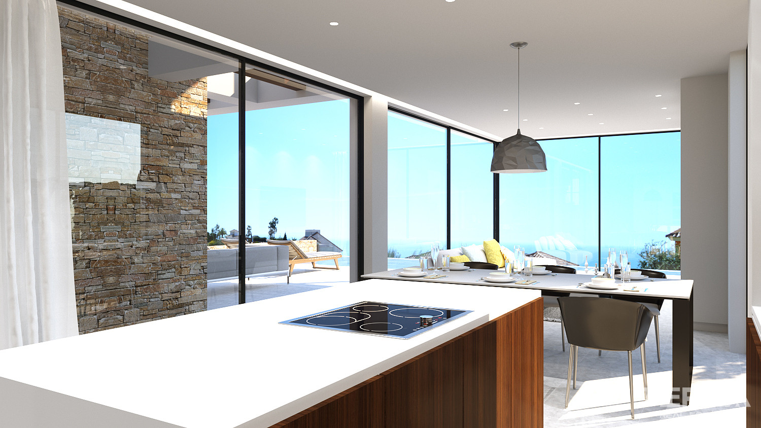 Villaer med pool til salg i Málaga, Benalmádena, Spanien - 113711